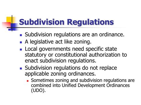 Regulatory Ordinances .